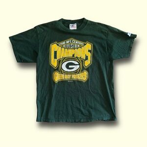 Vintage 90’s Logo athletic Green Bay Packers tee size
Large